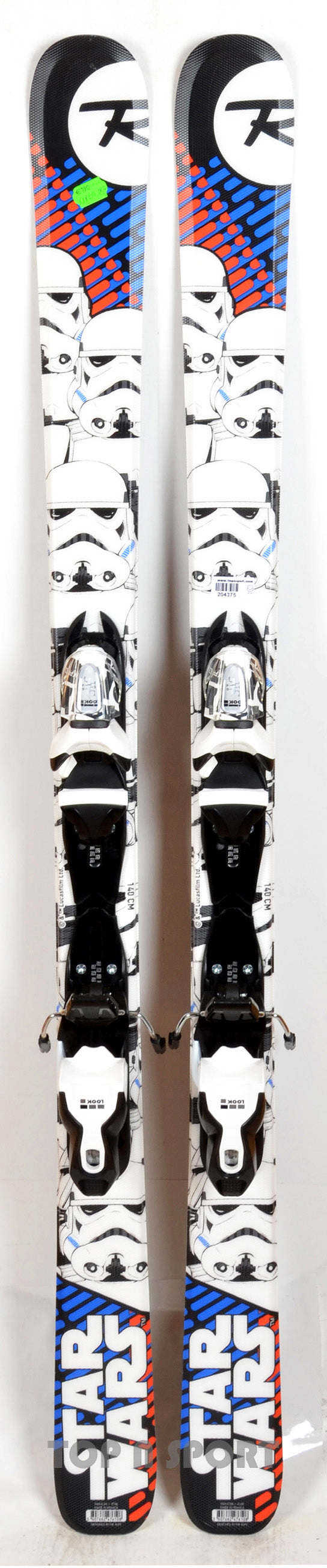 Pack neuf skis Rossignol STAR WARS avec fixations - neuf déstockage