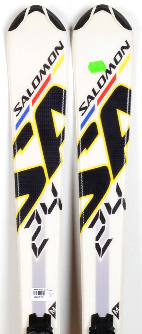 Pack neuf skis Salomon 24 HRS JR avec fixations - neuf déstockage