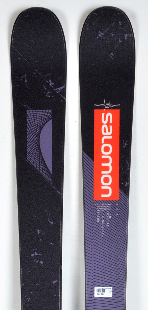 Pack neuf skis Salomon TNT black/grey avec fixations - neuf déstockage