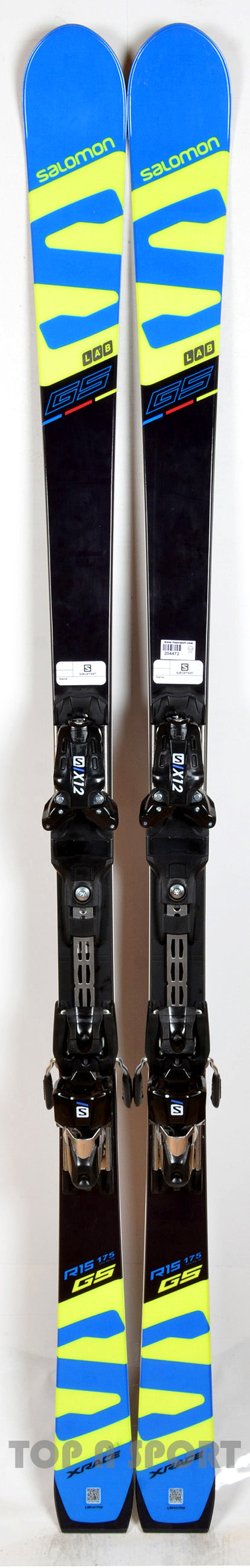 Pack neuf skis Salomon X-RACE GS LAB  avec fixations - neuf déstockage