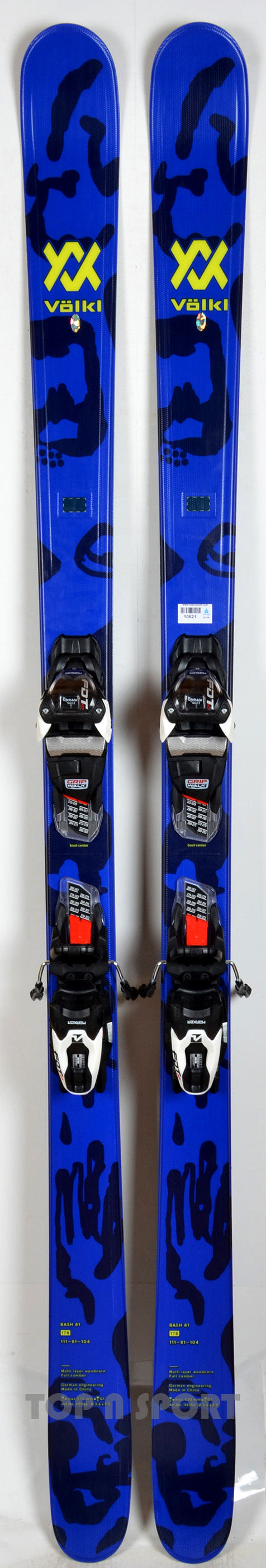 Pack neuf skis Völkl BASH 81 + Marker FDT 10 - neuf déstockage