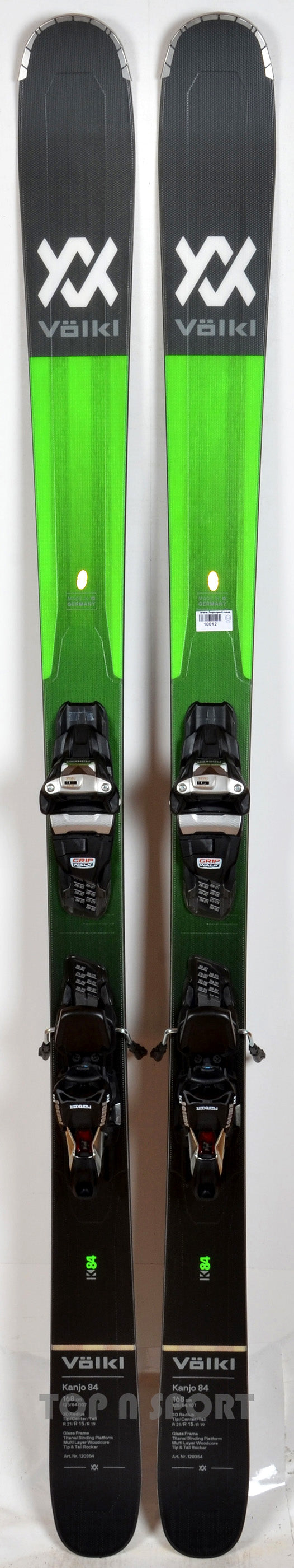 Pack neuf skis Völkl KANJO 84 + Marker Squire 11 2021 - neuf déstockage