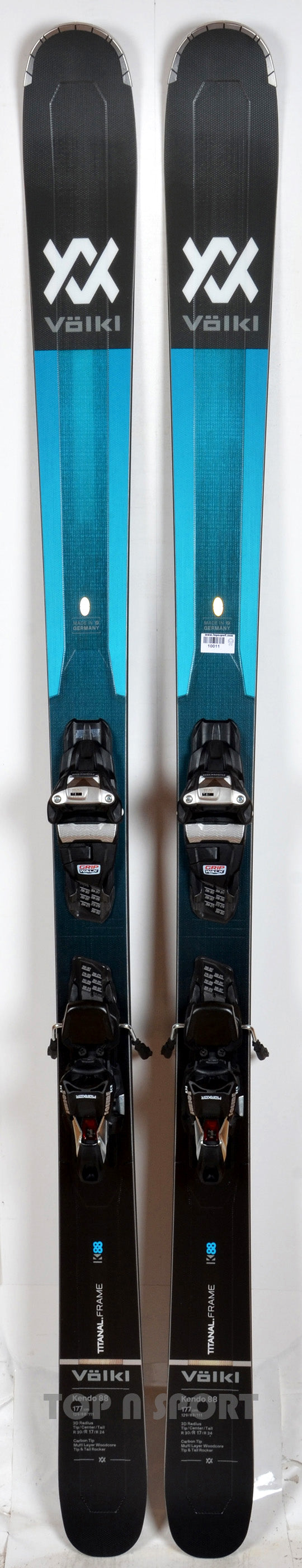 Pack neuf skis Völkl KENDO 88 + Marker Squire 11 2021 - neuf déstockage