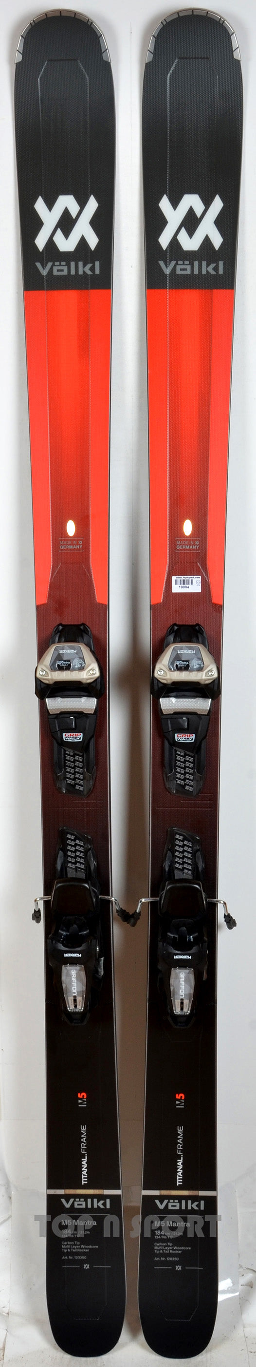 Pack neuf skis Völkl M5 MANTRA + Marker Griffon 13 D 2021 - neuf déstockage