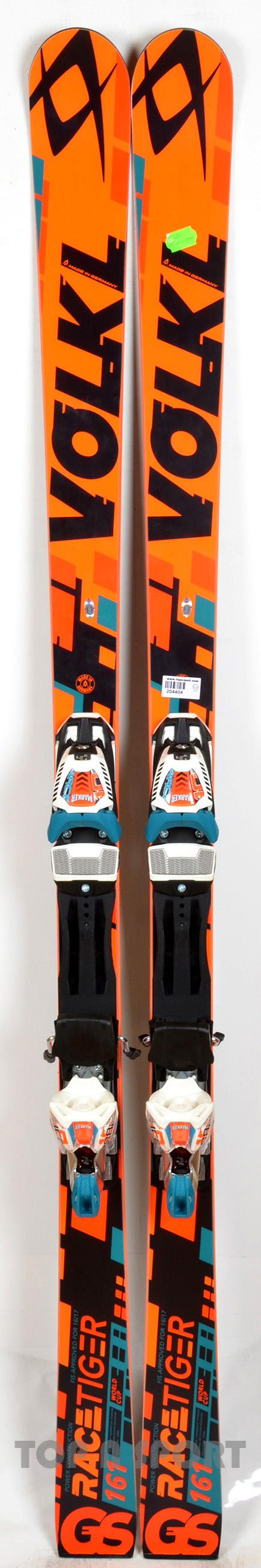 Pack neuf skis Völkl RACETIGER GS R JR avec fixations - neuf déstockage