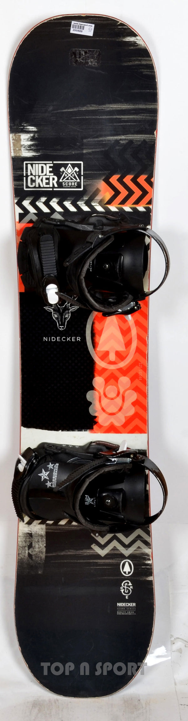 Pack Nidecker SCORE JR + fixations - snowboard d'occasion