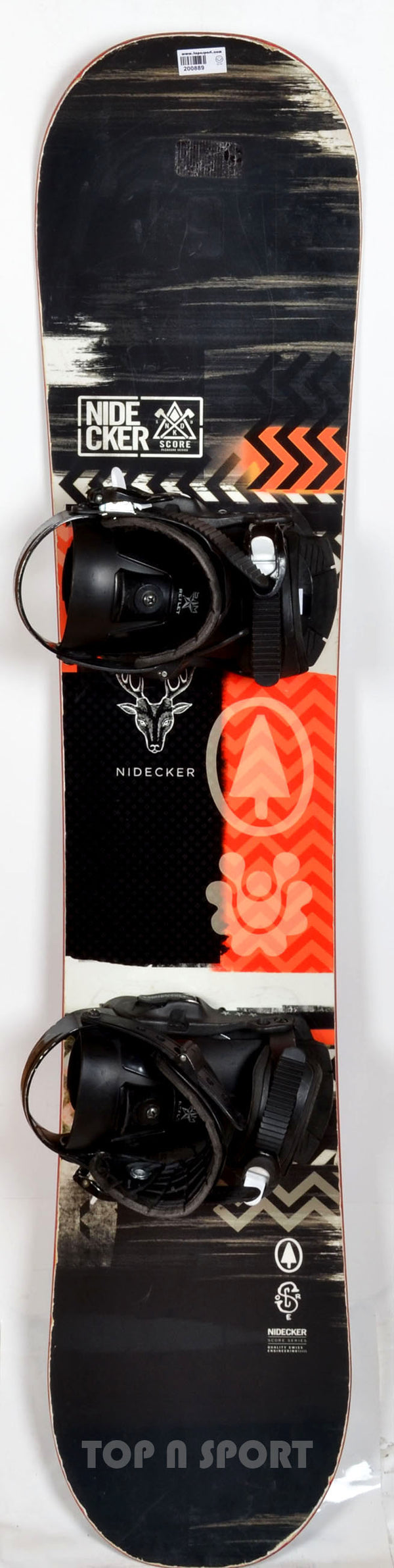 Pack Nidecker SCORE JR + fixations - snowboard d'occasion
