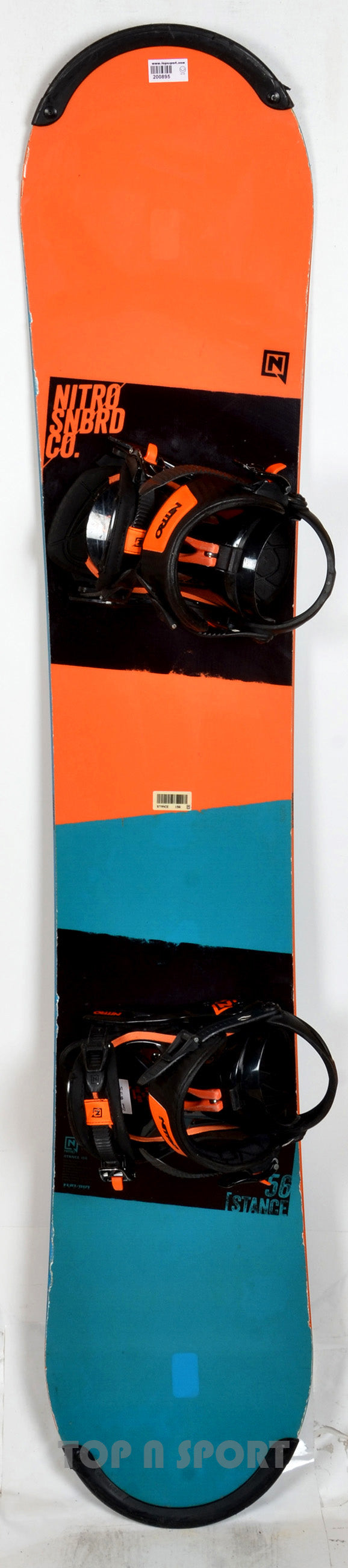 Pack Nidecker STANCE + fixations - snowboard d'occasion