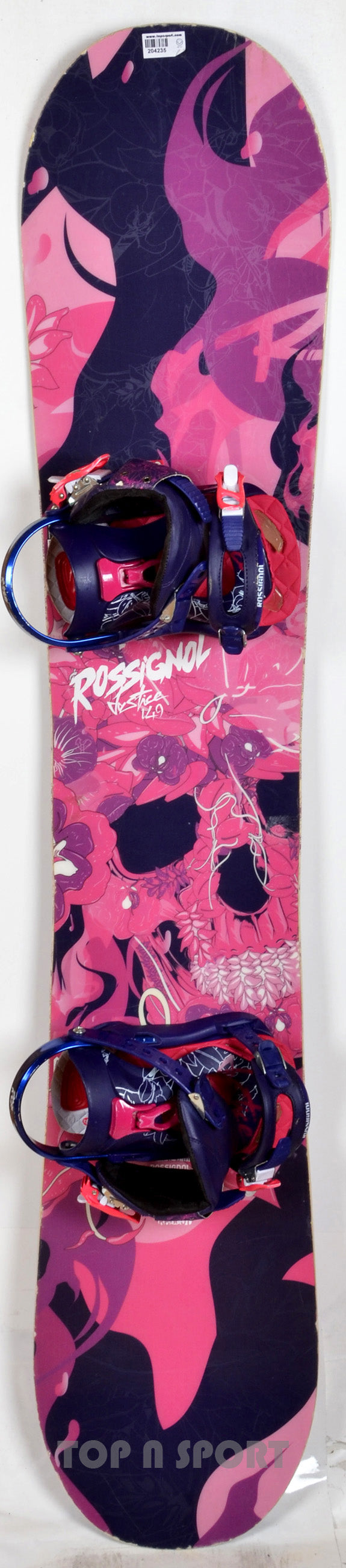 Pack Rossignol JUSTICE MAGTEK + fixations - snowboard d'occasion