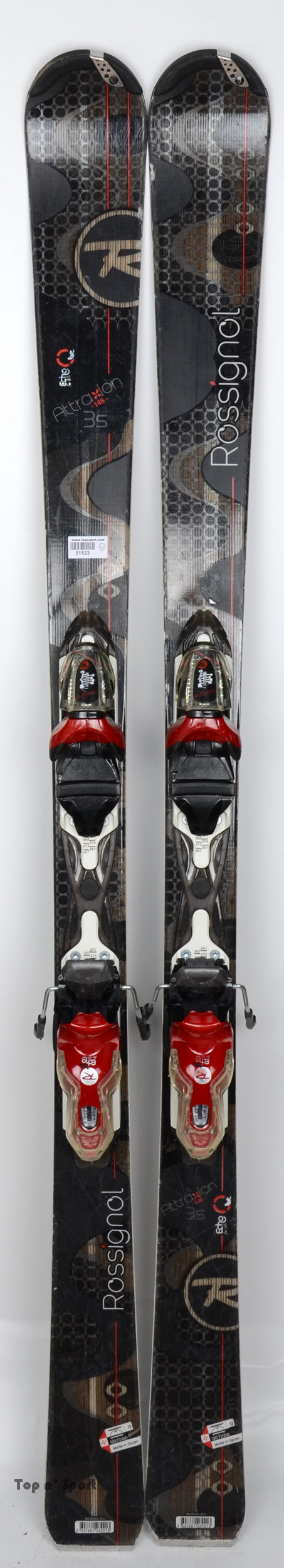 Rossignol ATTRAXION 3S ECHO - Skis d'occasion Femme