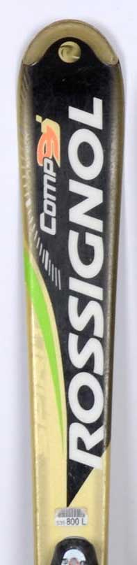 Rossignol COMP 9J blk - Skis d'occasion Junior