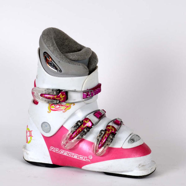 Rossignol COMP J3 GIRL - Chaussures de ski occasion Junior