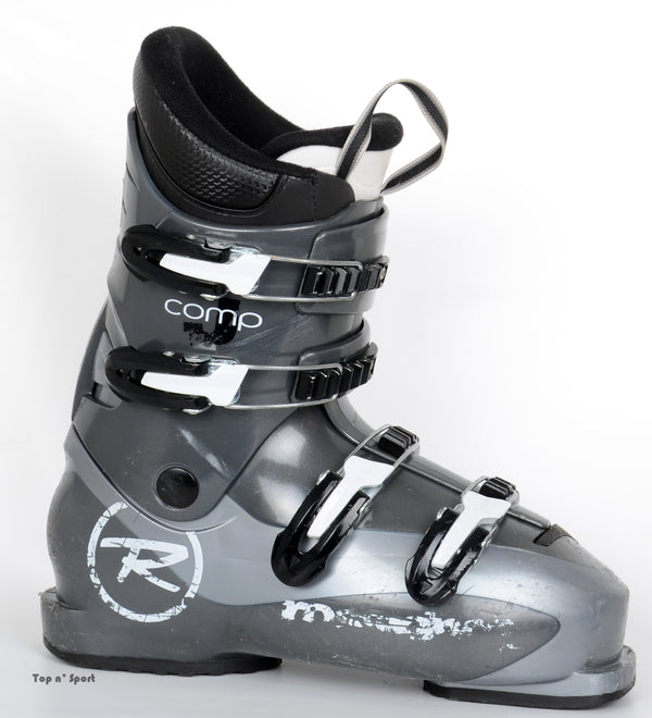 Rossignol COMP J4 GREY - chaussures de ski d'occasion  Junior