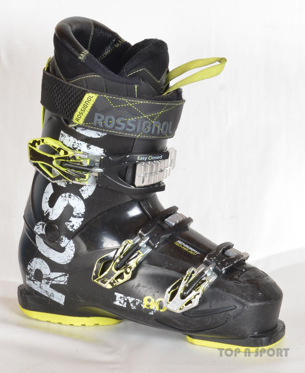 Rossignol EVO 90 blk/yellow - chaussures de ski d'occasion