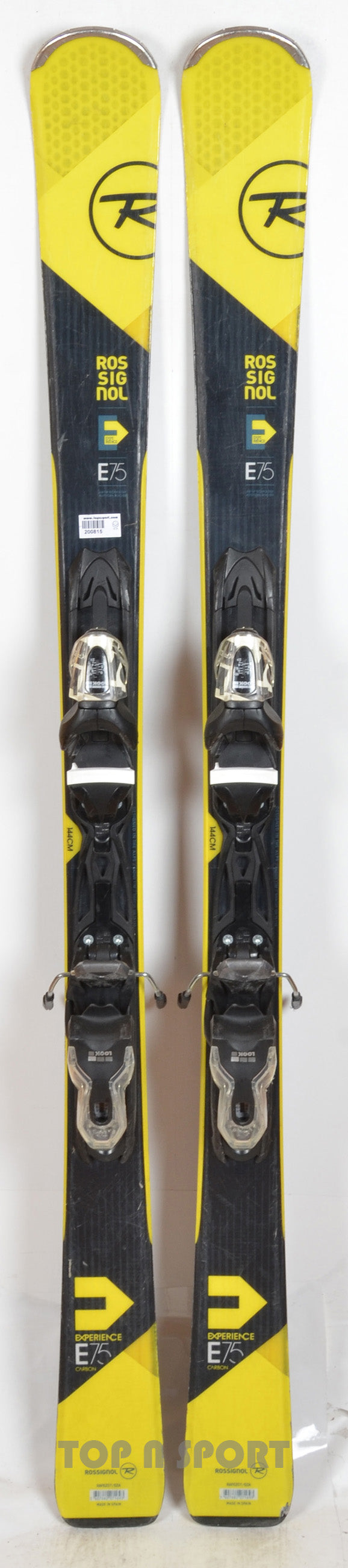 Rossignol EXPERIENCE 75 yellow - skis d'occasion
