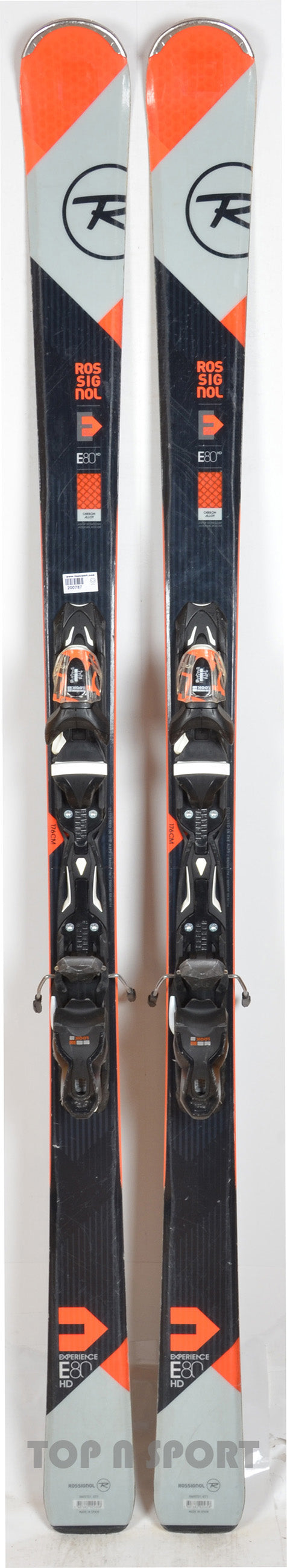 Rossignol EXPERIENCE 80 black - skis d'occasion