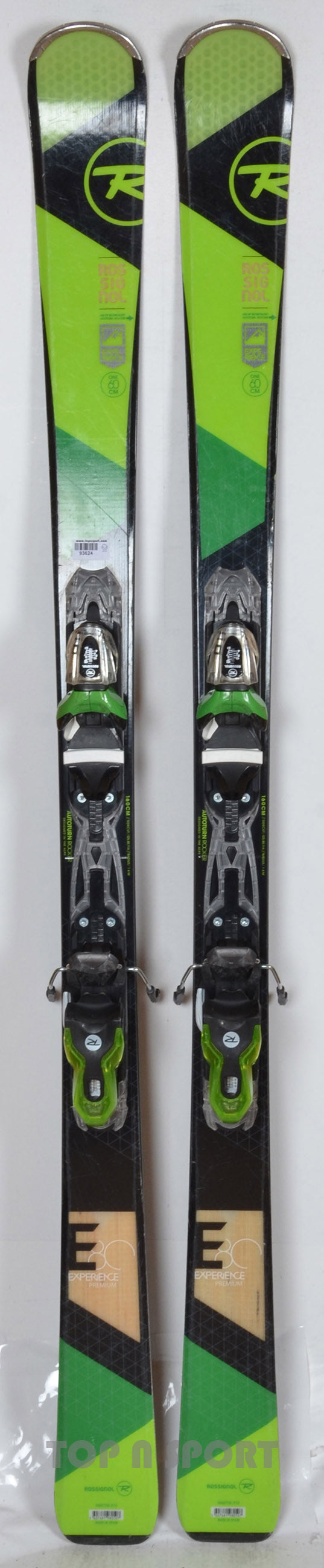 Rossignol EXPERIENCE 80 green - skis d'occasion