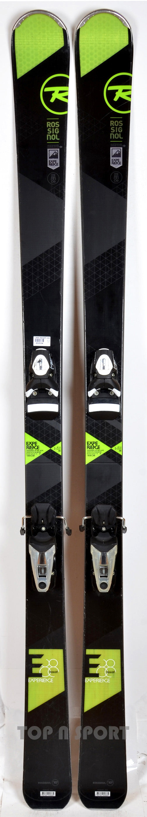 Rossignol EXPERIENCE 88 black - skis d'occasion