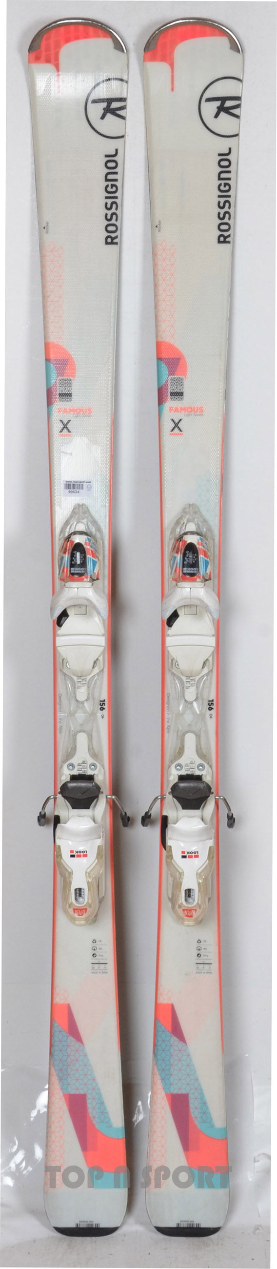 Rossignol FAMOUS 2 X - skis d'occasion Femme