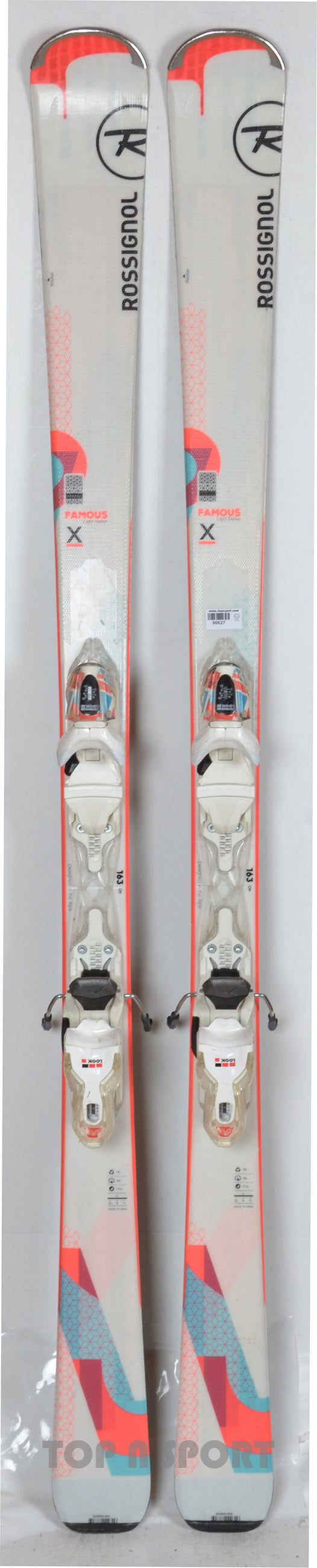 Rossignol FAMOUS 2 X - skis d'occasion Femme