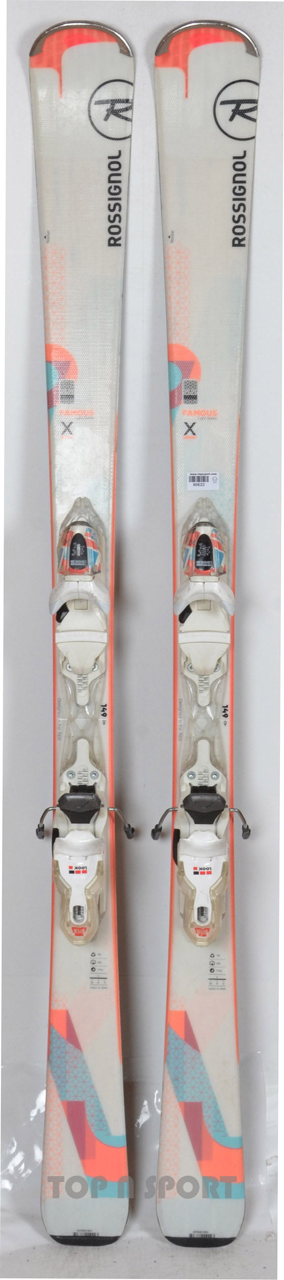 Rossignol FAMOUS 2 X - skis d'occasion Femme