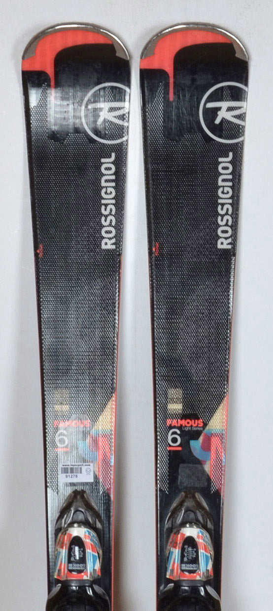 Rossignol FAMOUS 6 black - skis d'occasion Femme