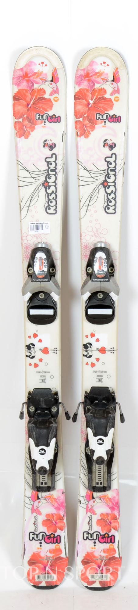 Rossignol FUN GIRL Flower - Skis d'occasion Junior