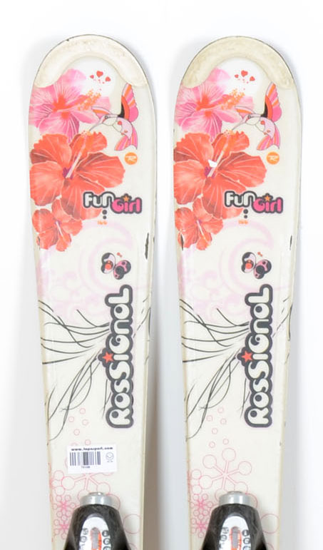 Rossignol FUN GIRL Flower - Skis d'occasion Junior