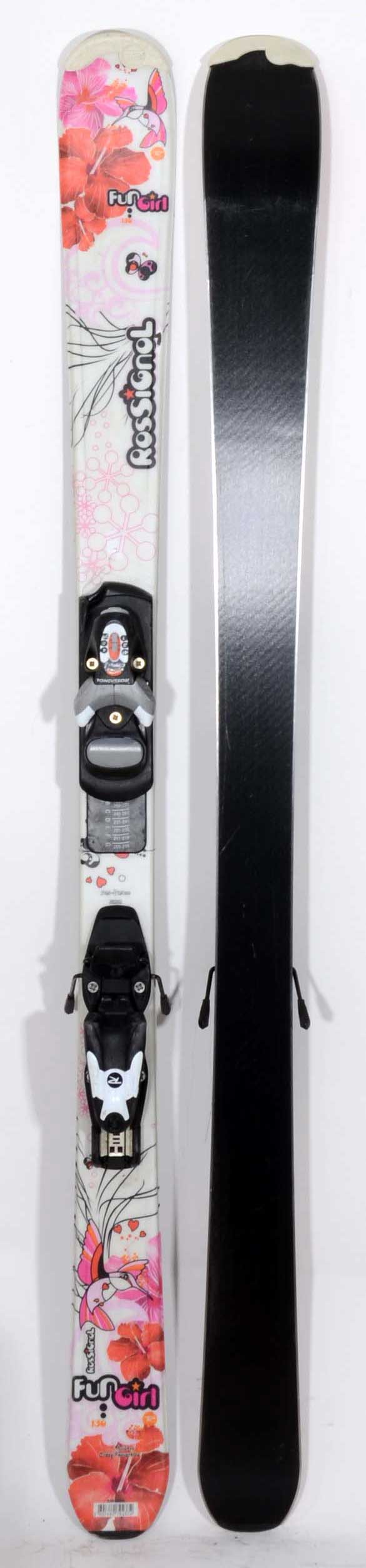 Rossignol FUN GIRL Flower - Skis d'occasion Junior