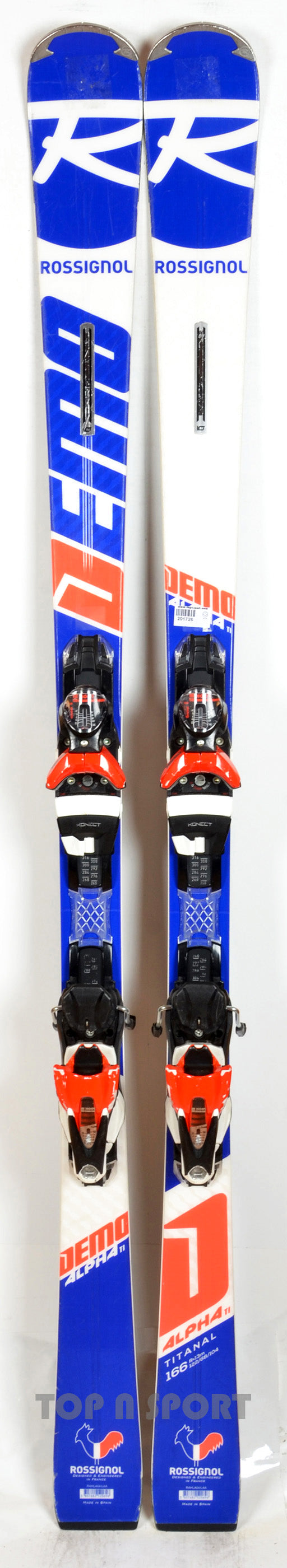 ロシニョール ROSSIGNOL DEMO ALPHA Ti LIMITED 166cm ビンディング LOOK SPX15 ゲレンデ スキー  アウトドア | フリマアプリ ラクマ