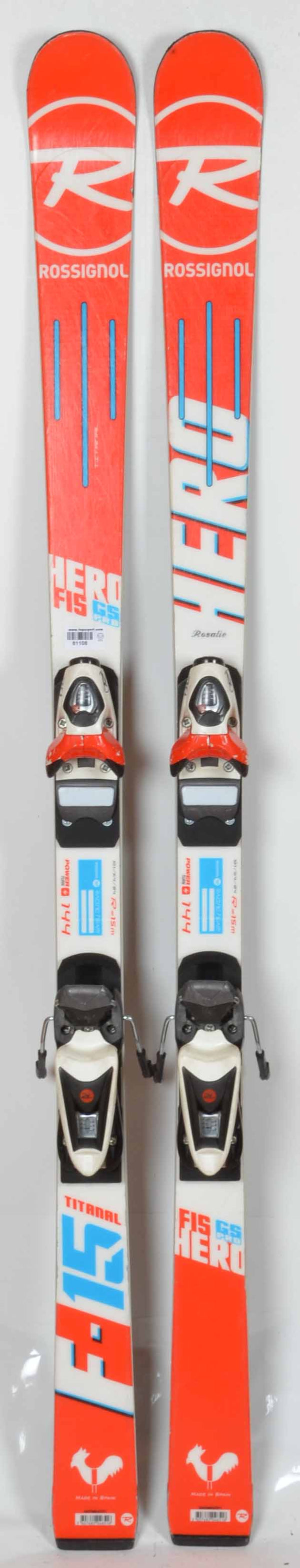 Rossignol HERO FIS GS PRO R20 - skis d'occasion Junior