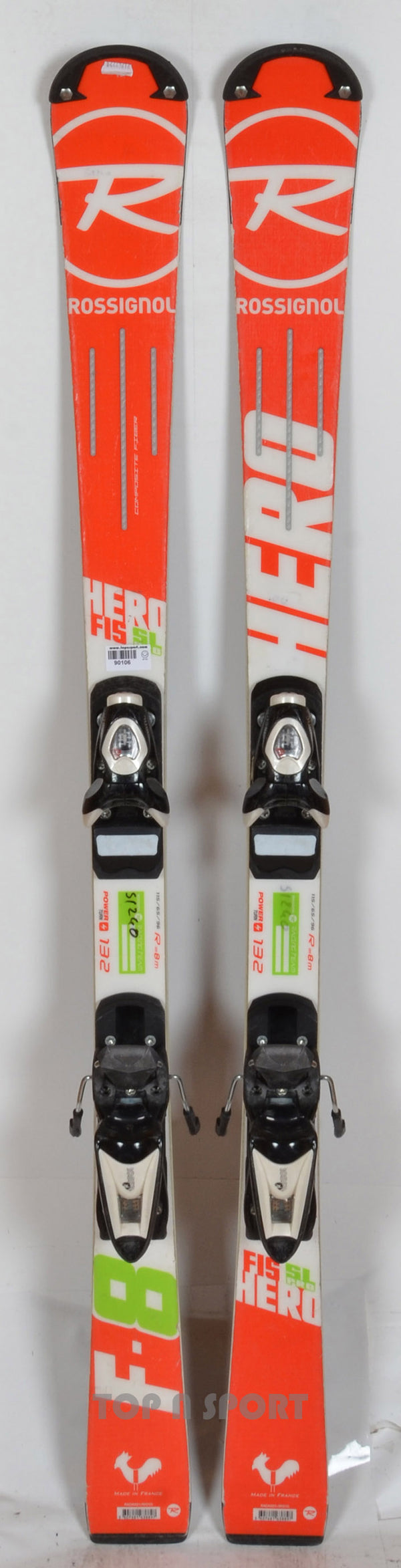 Rossignol HERO FIS SL PRO - skis d'occasion Junior