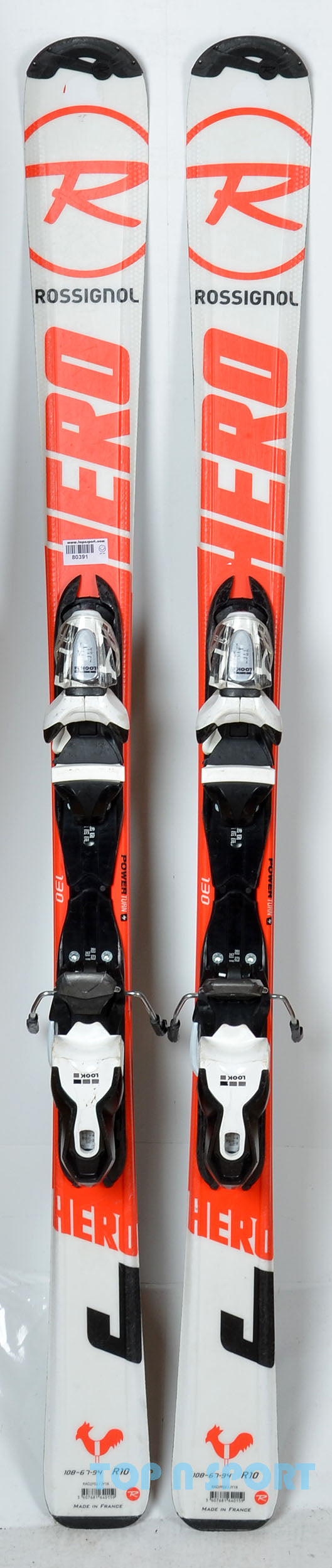 Rossignol HERO JUNIOR - skis d'occasion Junior