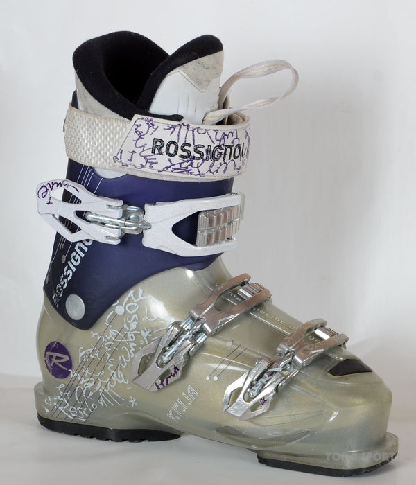 Rossignol KELIA purple - chaussures de ski d'occasion  Femme
