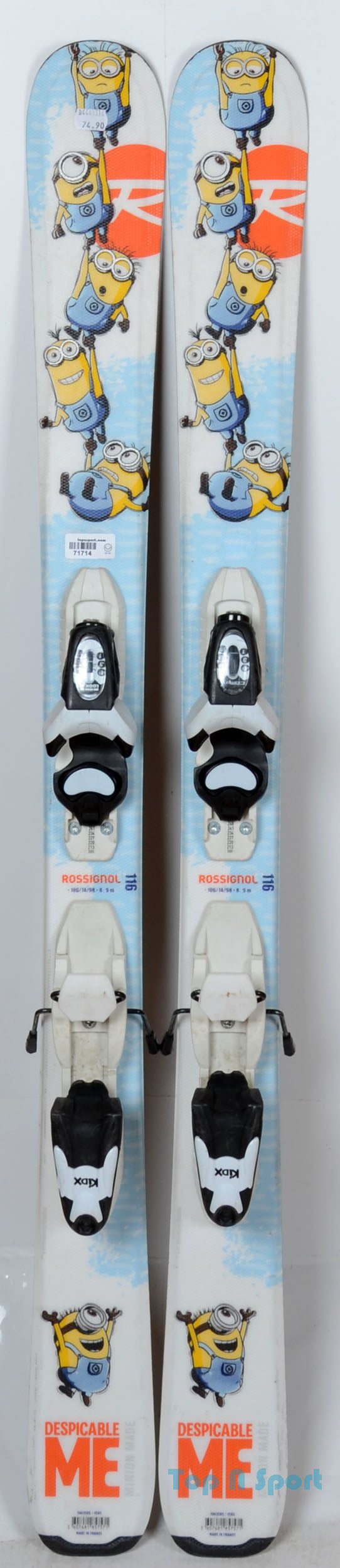 Rossignol MINIONS - skis d'occasion Junior