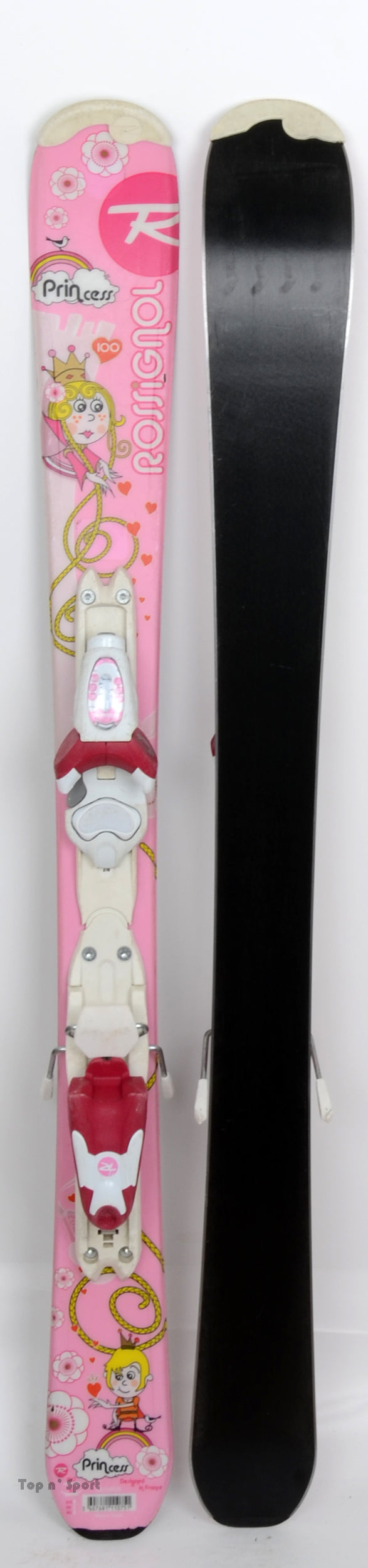 Rossignol PRINCESS pink - skis d'occasion Junior