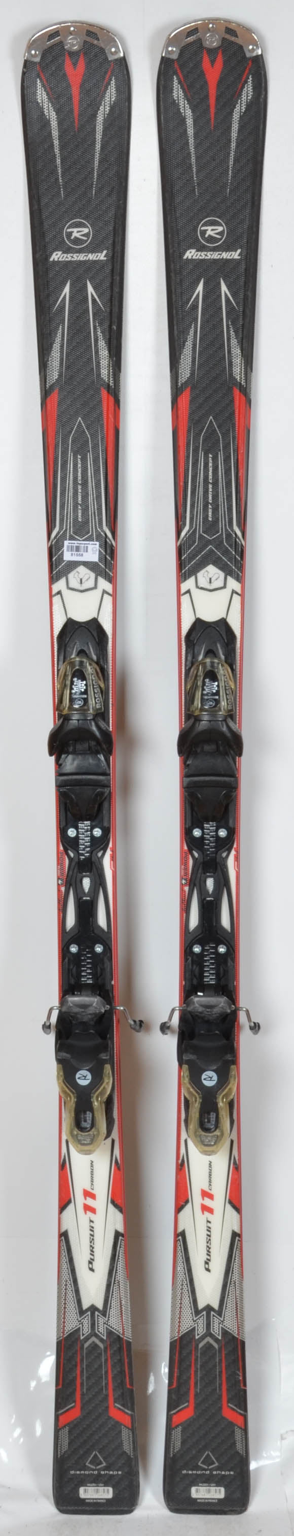 Skis Rossignol Pursuit 11 Carbon 168cm + fixations + accessoires - Sport & Plein air Skis Rossignol Pursuit 11 Carbon 168cm + fixations + accessoires - Sport & Plein air