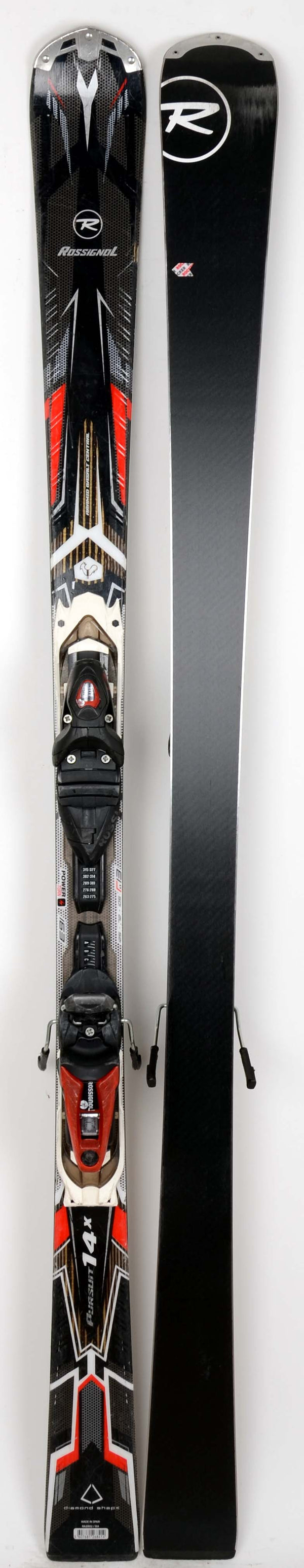 Rossignol PURSUIT 14X black - skis d'occasion