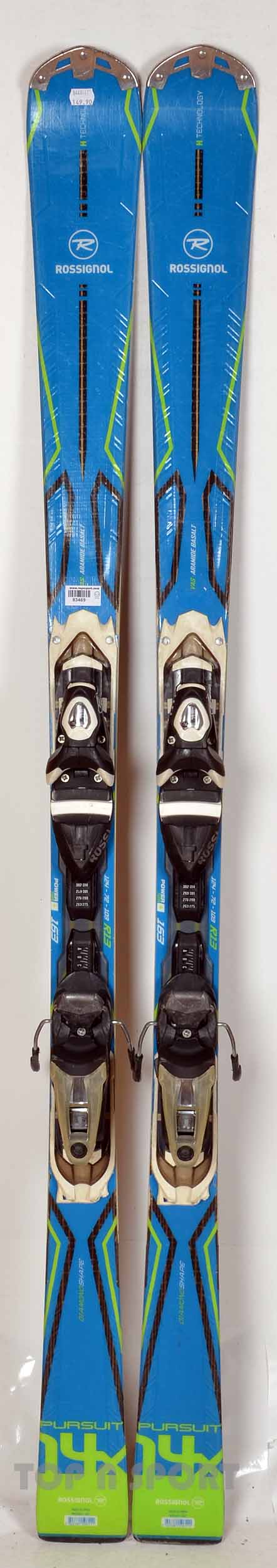 SKI D'OCCASION JUNIOR ROSSIGNOL PURSUIT JR FIXATION XELIUM SKI D'OCCASION JUNIOR ROSSIGNOL PURSUIT JR FIXATION XELIUM