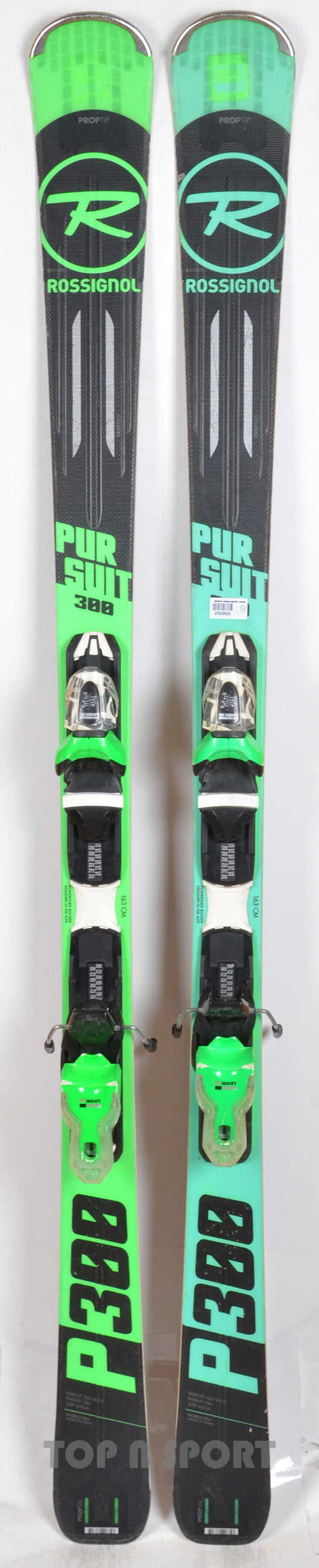 Rossignol PURSUIT 300 green - skis d'occasion