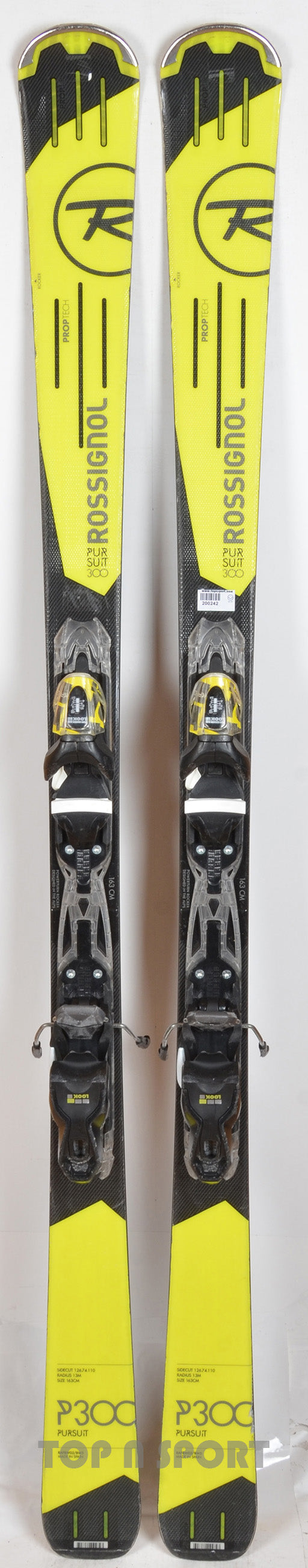 Rossignol PURSUIT 300 yellow - skis d'occasion