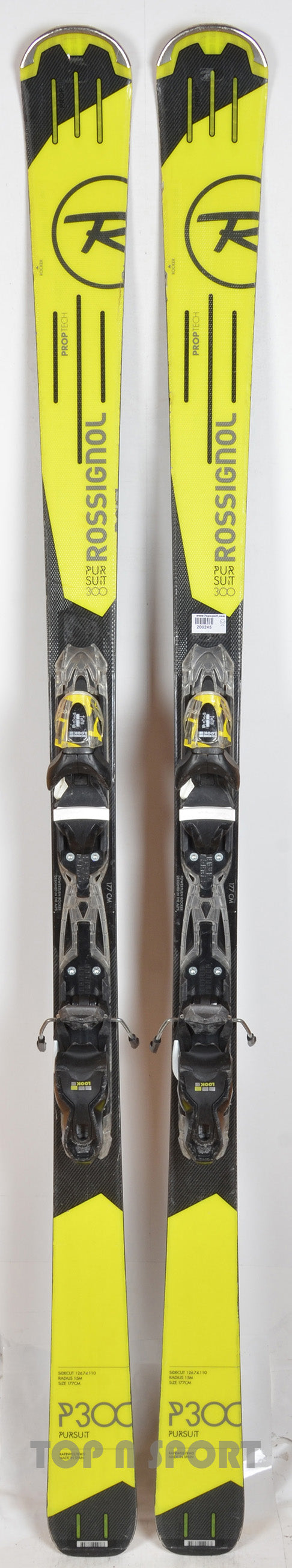 Rossignol PURSUIT 300 yellow - skis d'occasion