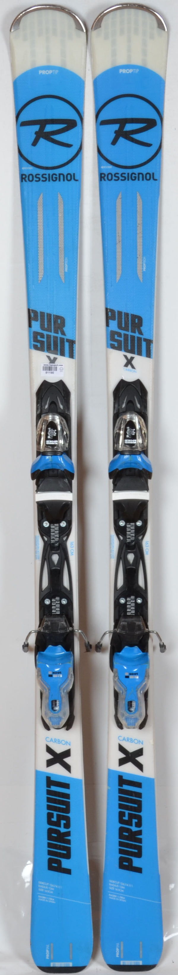 Rossignol PURSUIT X CARBON 2018 - skis d'occasion