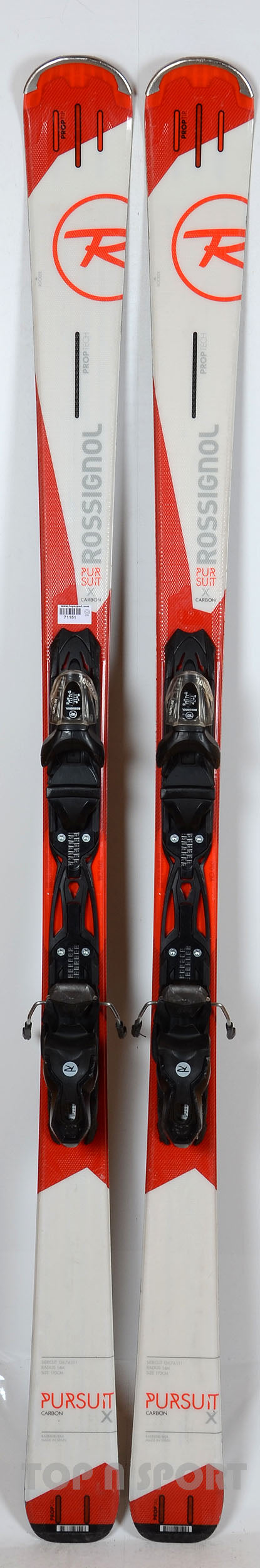 Rossignol PURSUIT X CARBON - skis d'occasion