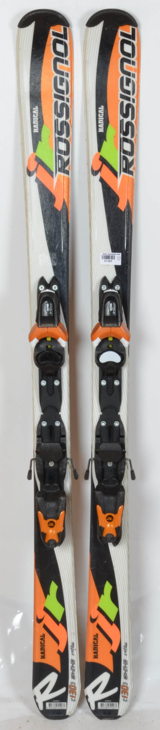 Rossignol Radical J black - Skis d'occasion Junior