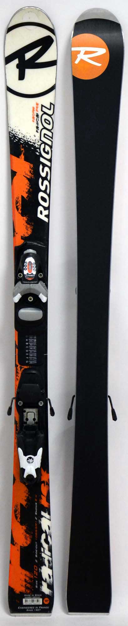 Rossignol RADICAL RSX blk - Skis d'occasion Junior