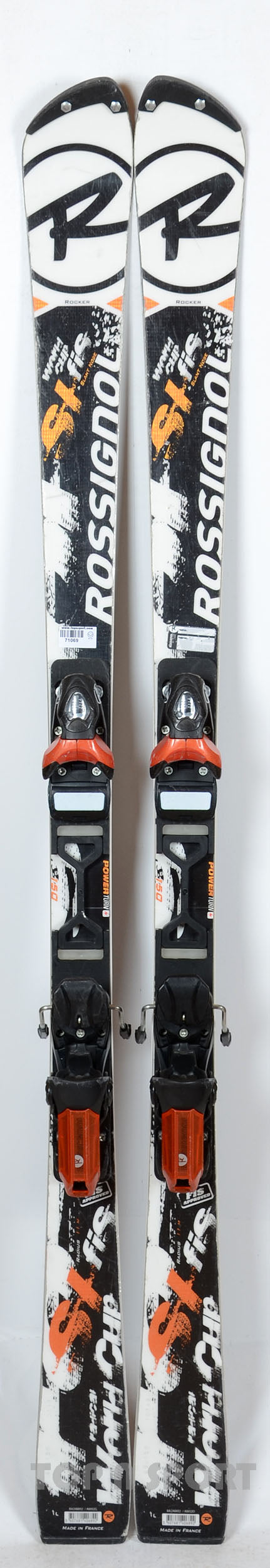Rossignol RADICAL WORLD CUP SL FIS IBOX RACING - skis d'occasion Junior