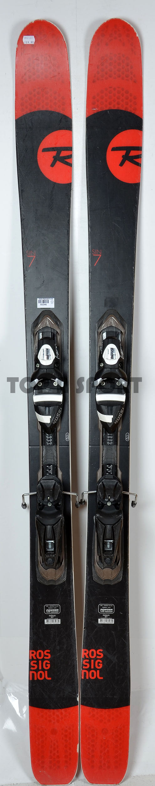 Rossignol SIN 7 - skis d'occasion