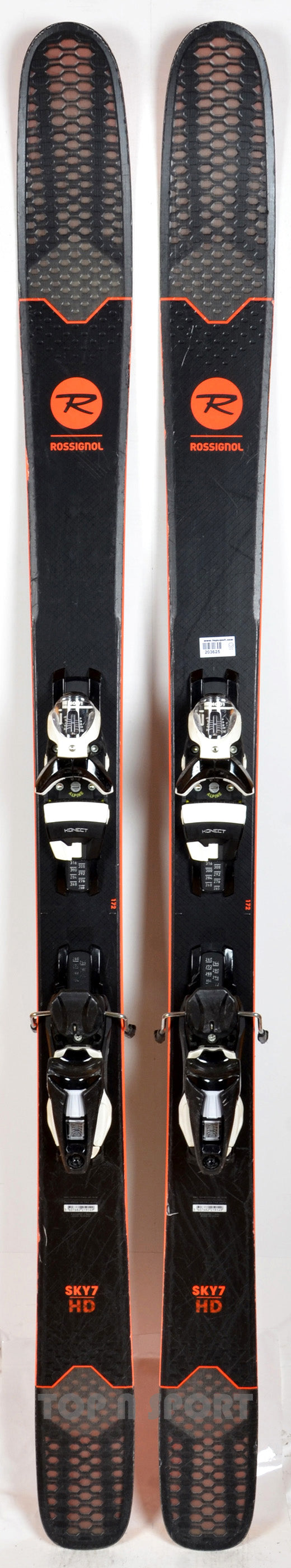 Rossignol SKY 7 HD KONECT black - skis d'occasion
