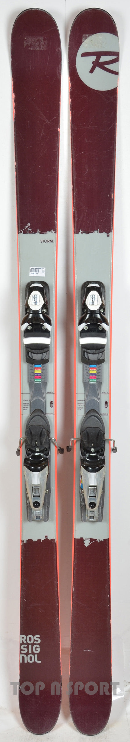 Rossignol STORM red - skis d'occasion